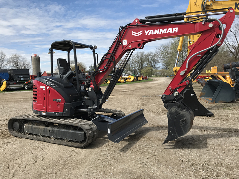 Yanmar VIO55 mini excavator